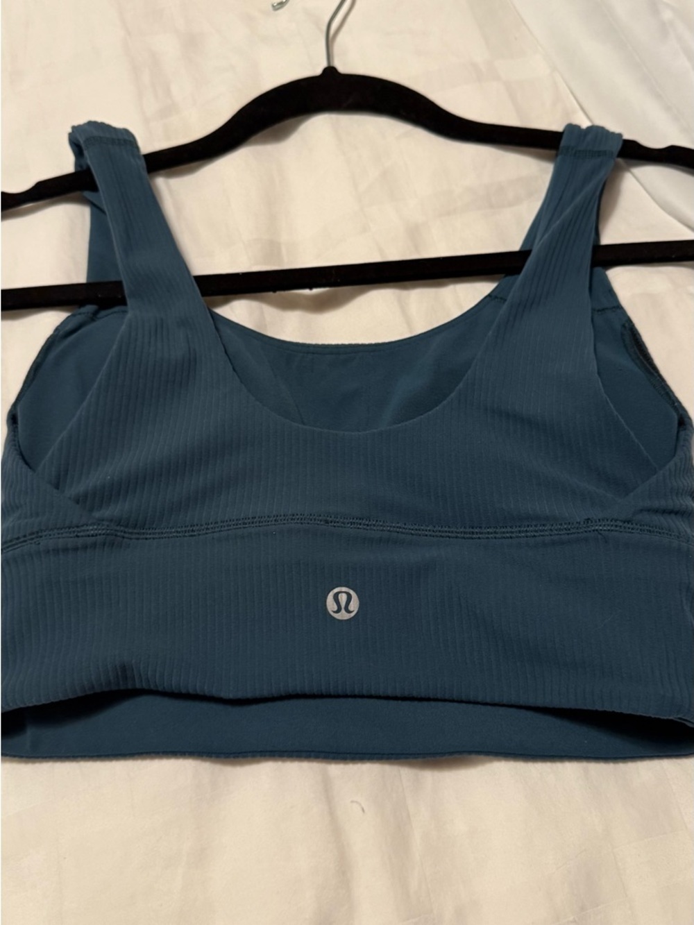 Lululemon Align Ribbed Bra *Light Support C/D Cup Green Jasper size 4 - Picture 8 of 9